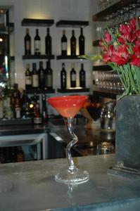 Stunning Hot Venus glassware at Eichardts House Bar